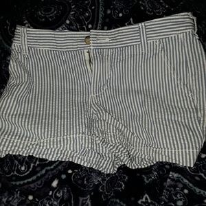 Blue and white Shorts